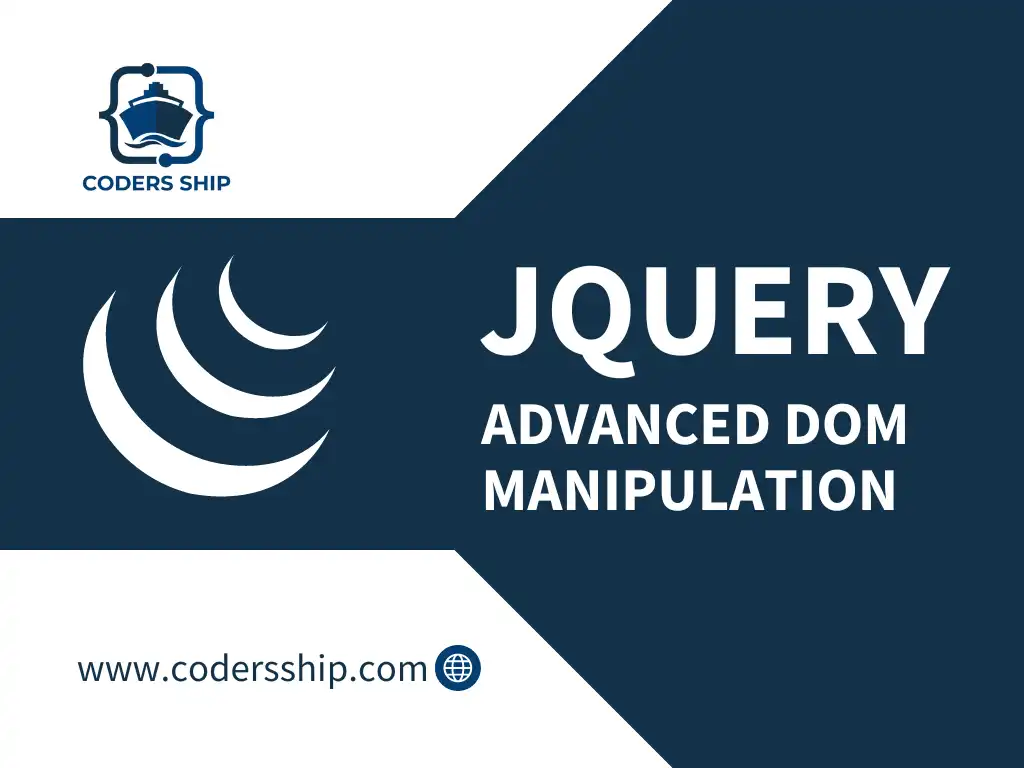 Advanced DOM Manipulation in jQuery