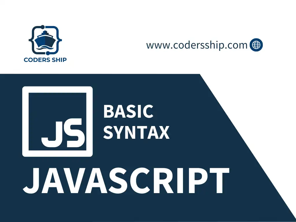 Basic Syntax in JavaScript