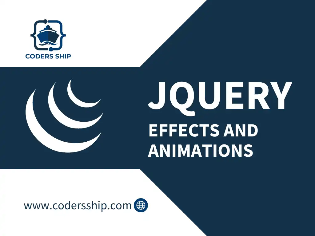 Effects and Animations in jQuery