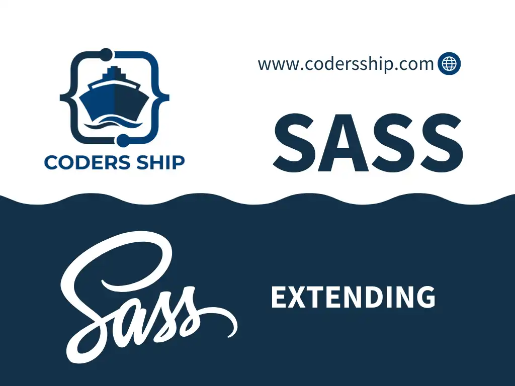 Extending in SASS