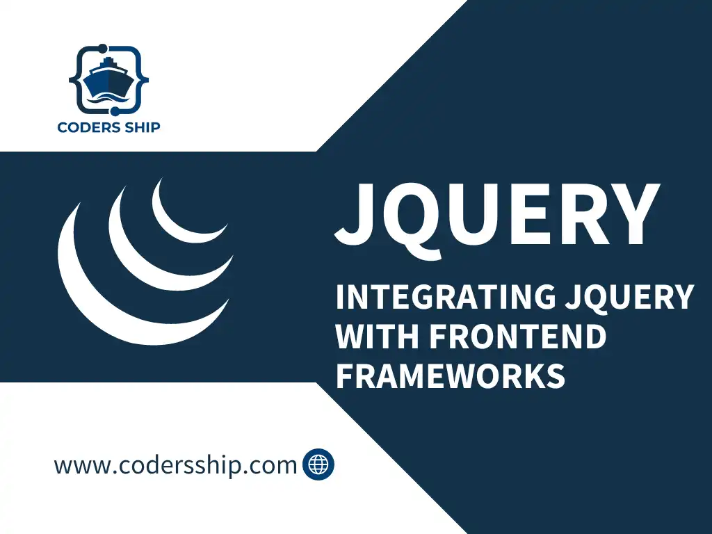 Integrating jQuery with Modern Frontend Frameworks