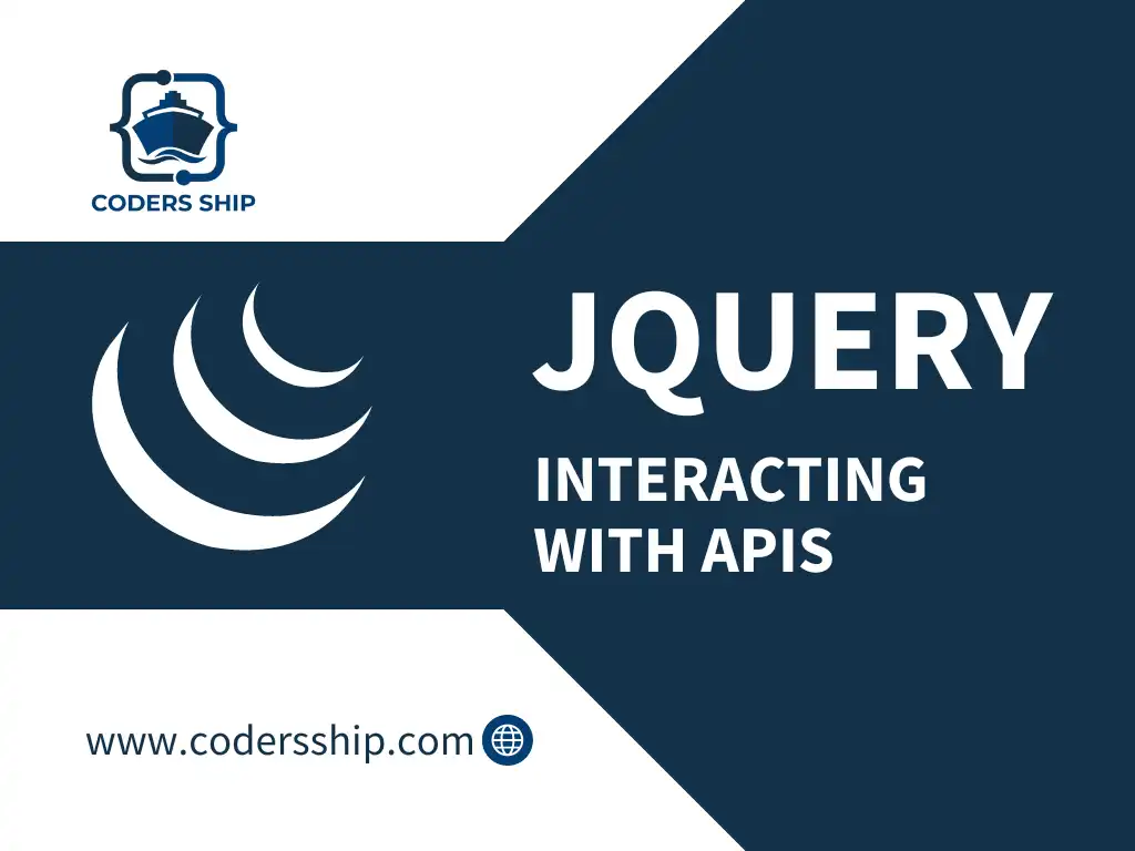 Interacting with APIs in jQuery