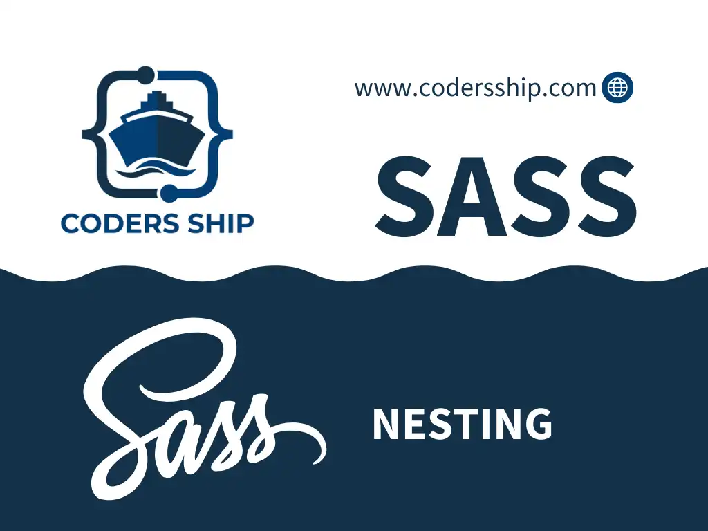 Nesting in SASS