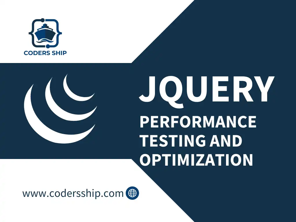 Performance Testing and Optimization in jQuery