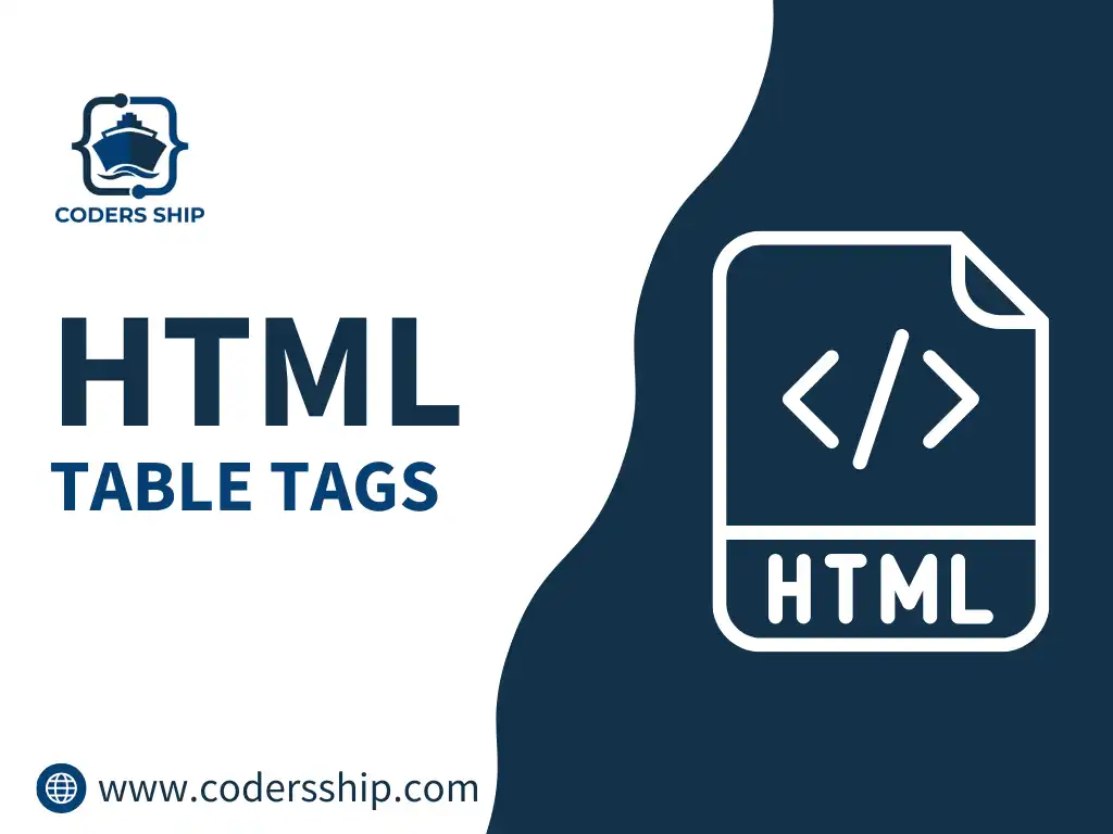 Table Tags in HTML