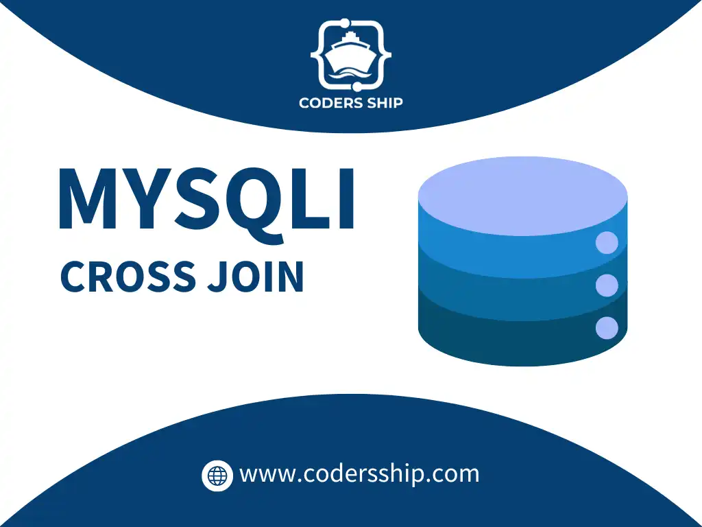 Cross Join in MySQLi