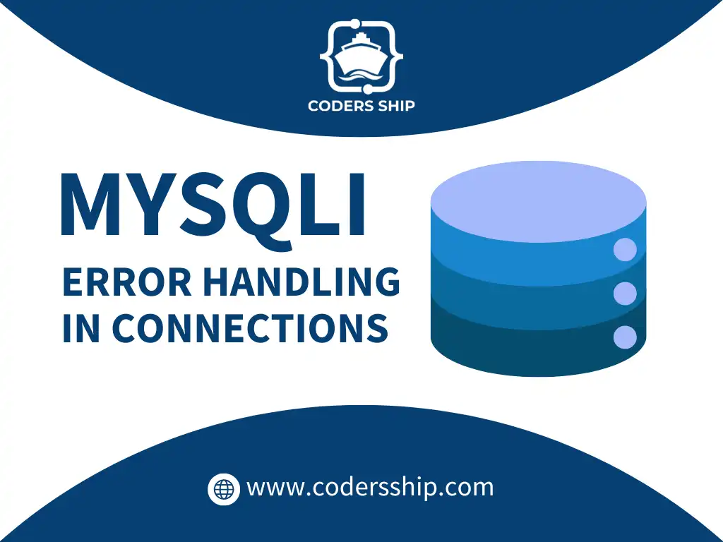 Error Handling in MySQLi Connections