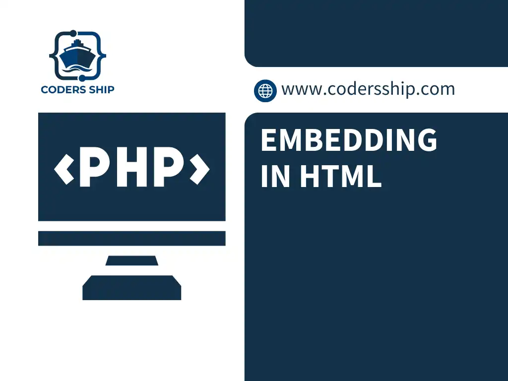 PHP Embedding in HTML