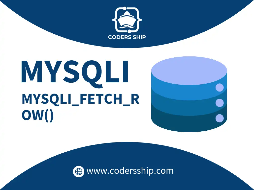 mysqli_fetch_row() in MySQLi