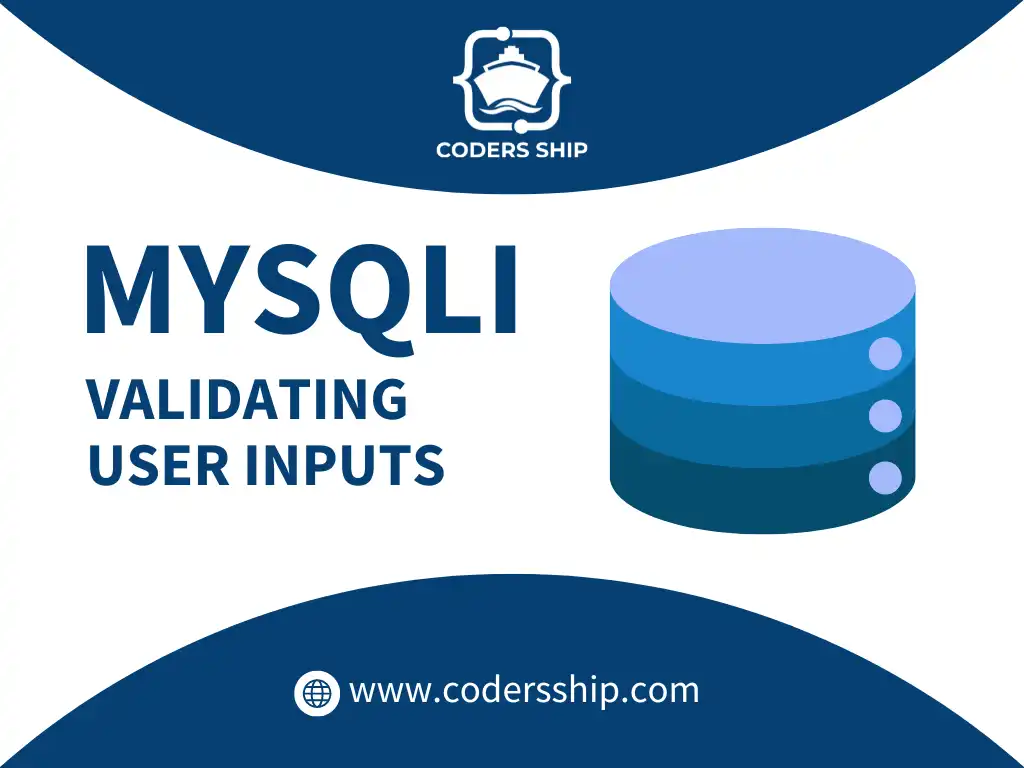 Validating User Inputs in MySQLi