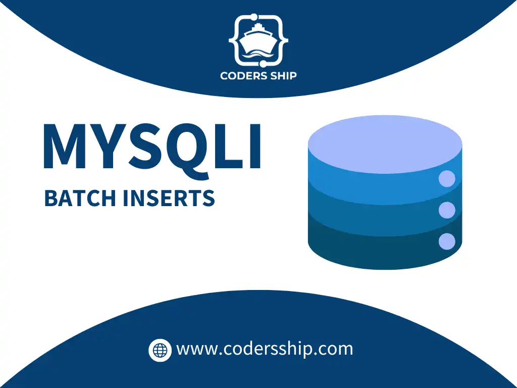 Batch Inserts in MySQLi