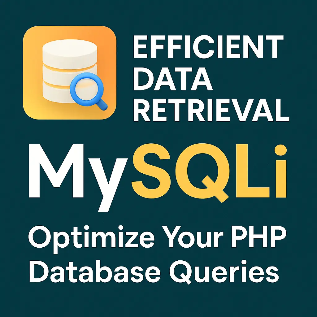 Efficient Data Retrieval in MySQLi – Optimize Your PHP Database Queries