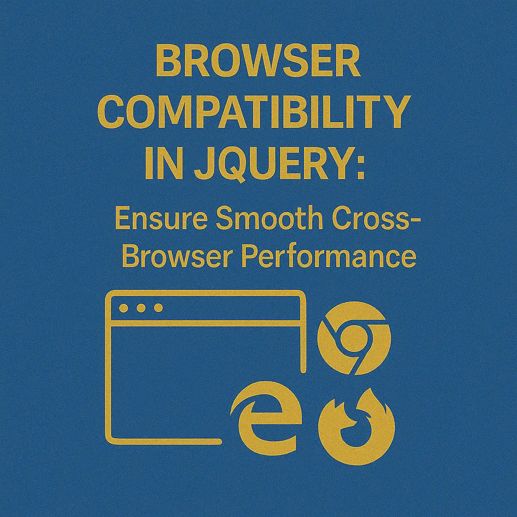 Browser Compatibility in jQuery Ensure Smooth Cross-Browser Performance