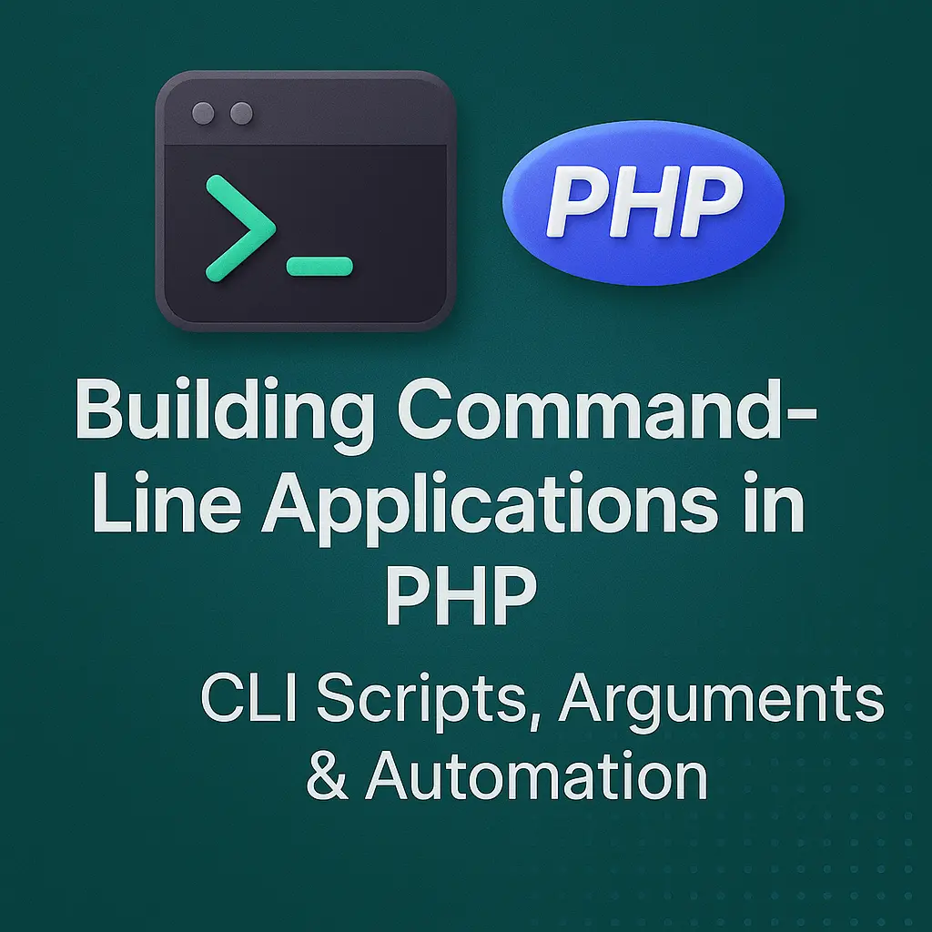 Building Command-Line Applications in PHP CLI Scripts, Arguments & Automation