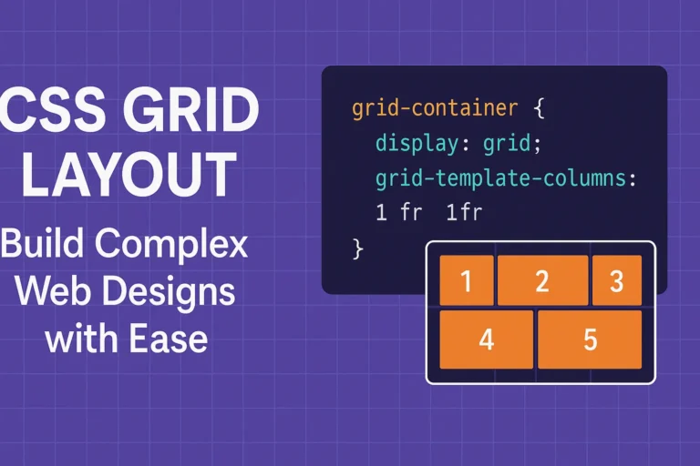 CSS Grid Layout - Build Complex Web Designs with Ease