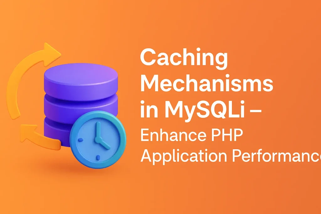 Caching Mechanisms in MySQLi – Enhance PHP Application Performance