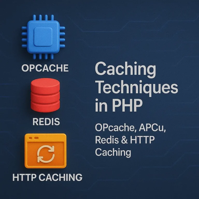 Caching Techniques in PHP OPcache, APCu, Redis & HTTP Caching