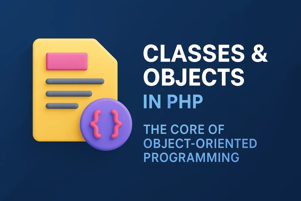 Classes & Objects in PHP The Core of Object-Oriented Programming