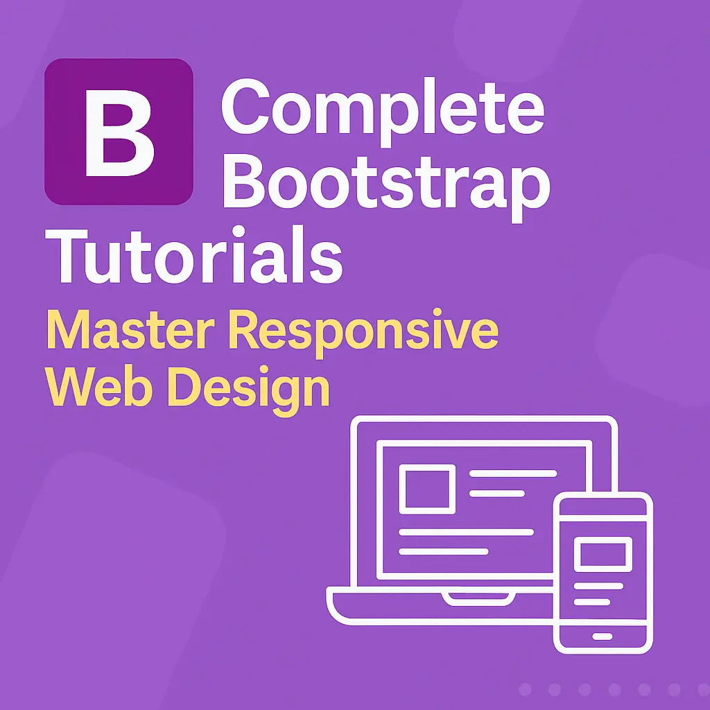 Complete Bootstrap Tutorials - Master Responsive Web Design