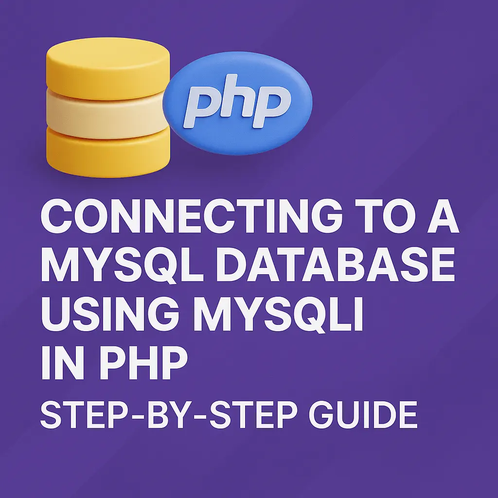 Connecting to a MySQL Database Using MySQLi in PHP Step-by-Step Guide