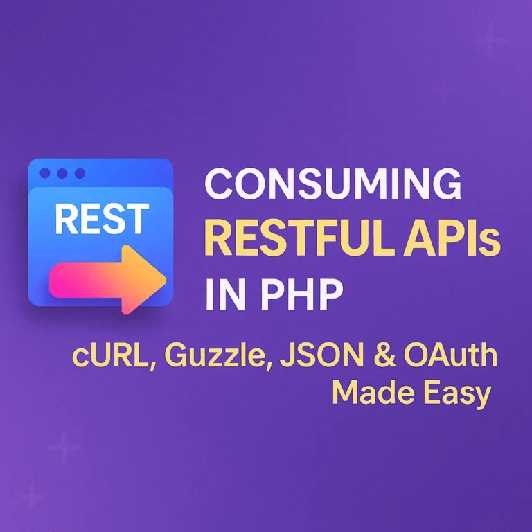 Consuming RESTful APIs in PHP cURL, Guzzle, JSON & OAuth Made Easy