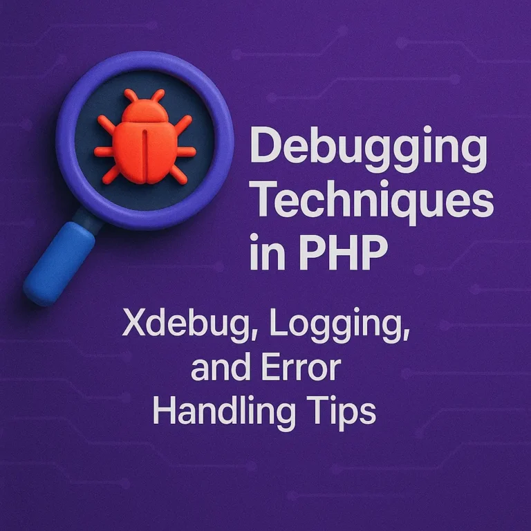 Debugging Techniques in PHP Xdebug, Logging, and Error Handling Tips