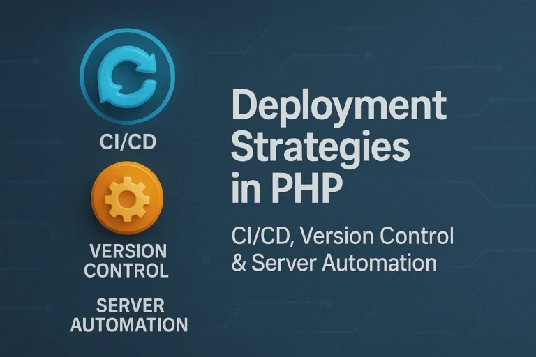 Deployment Strategies in PHP CICD, Version Control & Server Automation