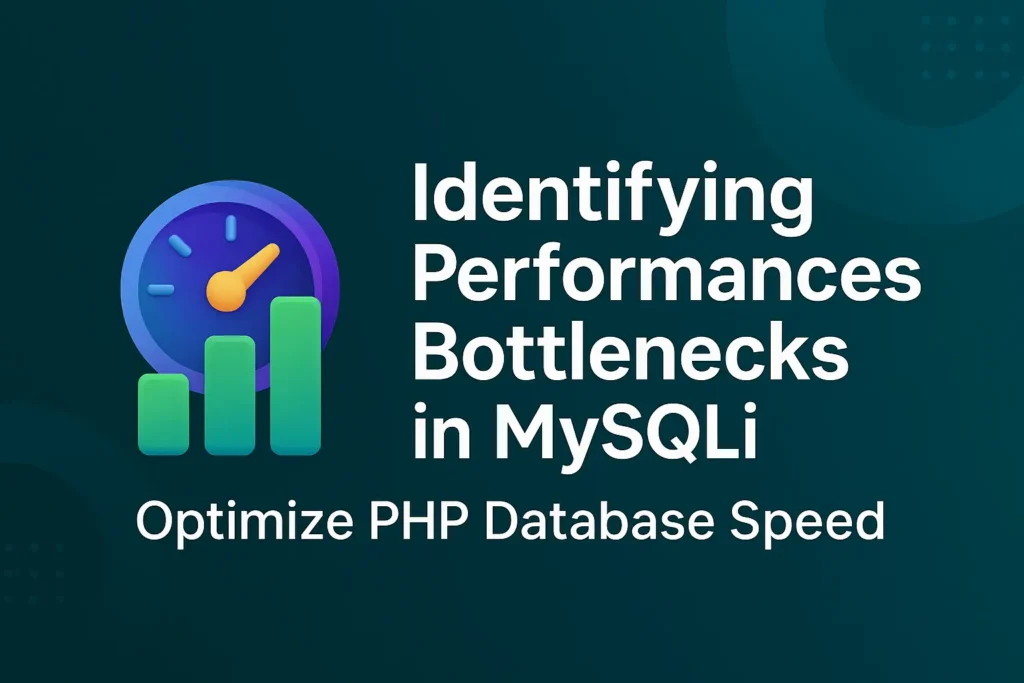 Identifying Performance Bottlenecks in MySQLi – Optimize PHP Database Speed