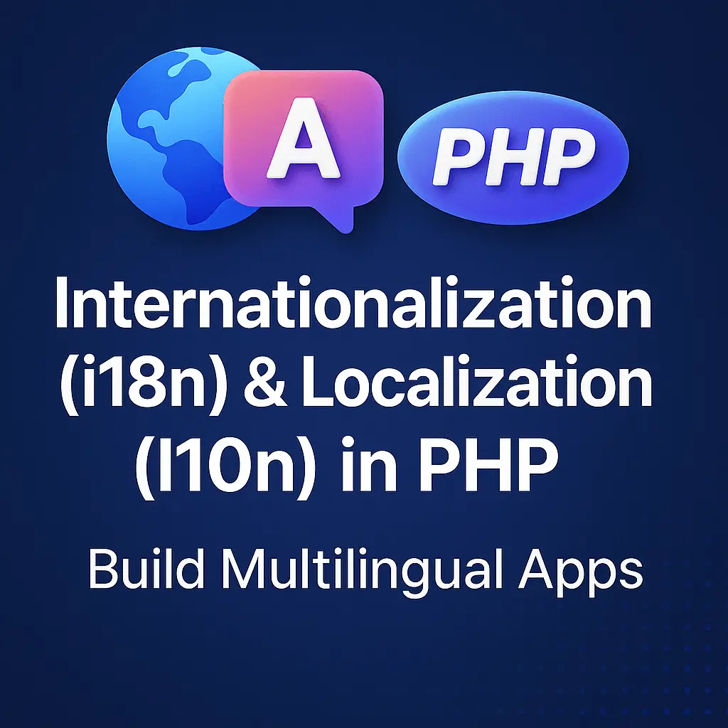 Internationalization (i18n) & Localization (l10n) in PHP Build Multilingual Apps