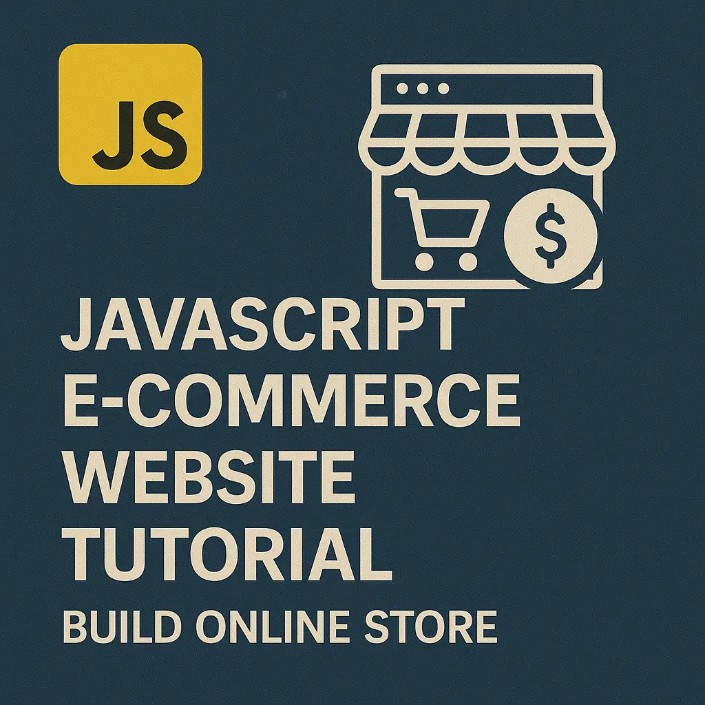 JavaScript E-commerce Website Tutorial Build Online Store