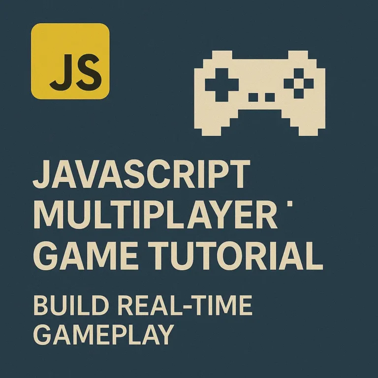 JavaScript Multiplayer Game Tutorial Build Real-Time Gameplay