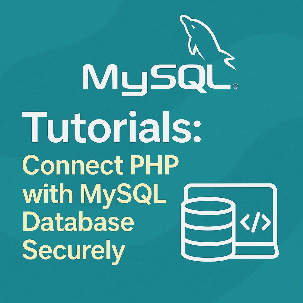MySQLi Tutorials Connect PHP with MySQL Database Securely