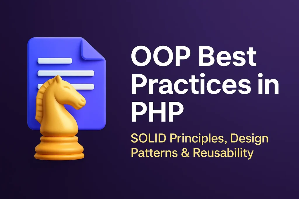 OOP Best Practices in PHP SOLID Principles, Design Patterns & Reusability
