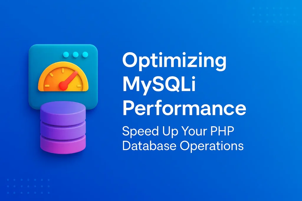 Optimizing MySQLi Performance – Speed Up Your PHP Database Operations