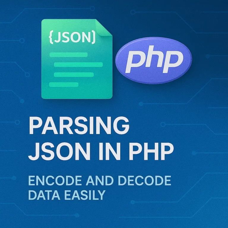 Parsing JSON in PHP Encode and Decode Data Easily