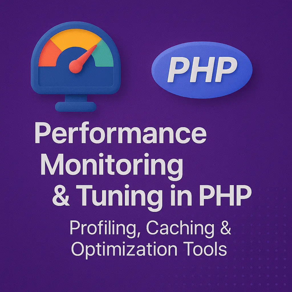 Performance Monitoring & Tuning in PHP Profiling, Caching & Optimization Tools