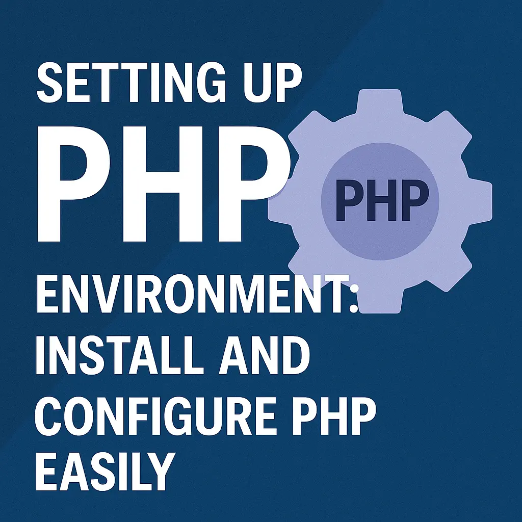Setting Up PHP Environment Install and Configure PHP Easily