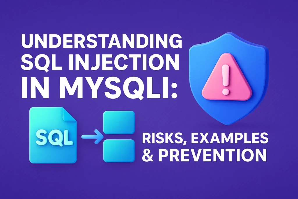 Understanding SQL Injection in MySQLi Risks, Examples & Prevention 2