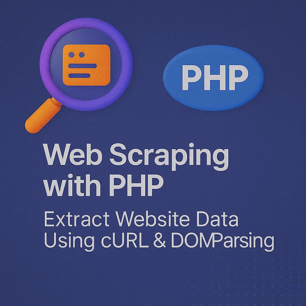 Web Scraping with PHP Extract Website Data Using cURL & DOM Parsing