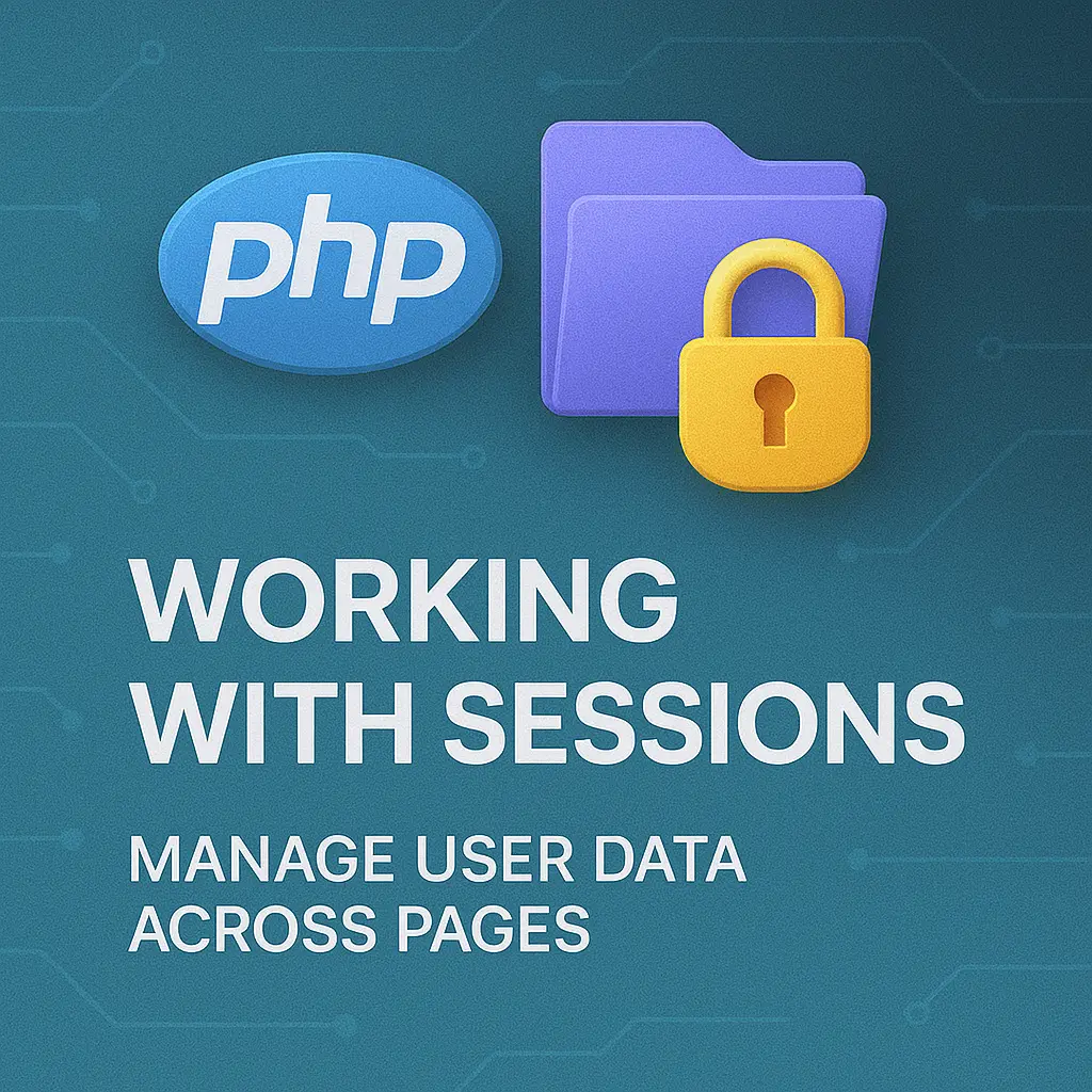 Working with Sessions in PHP Manage User Data Across Pages
