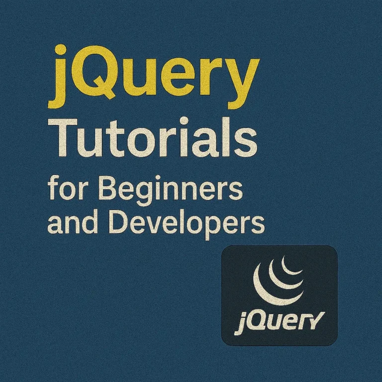 jQuery Tutorials for Beginners and Developers