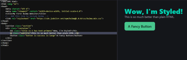 Bulma Styling Tutorial