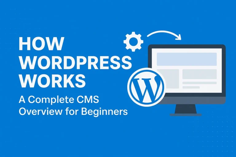 How WordPress Works – A Complete CMS Overview for Beginners