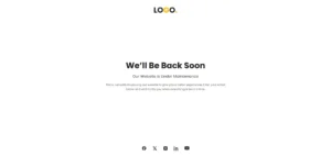 Under Maintenance Template