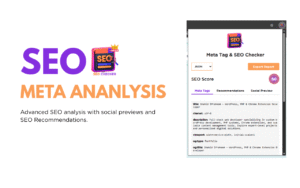 Meta Tag & SEO Checker Pro