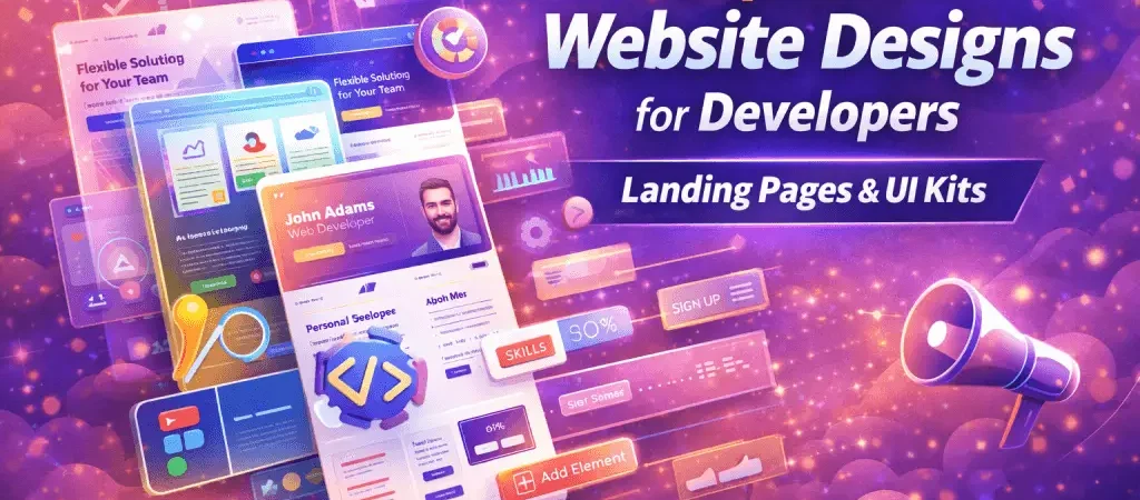 Templates & Website Designs for Developers